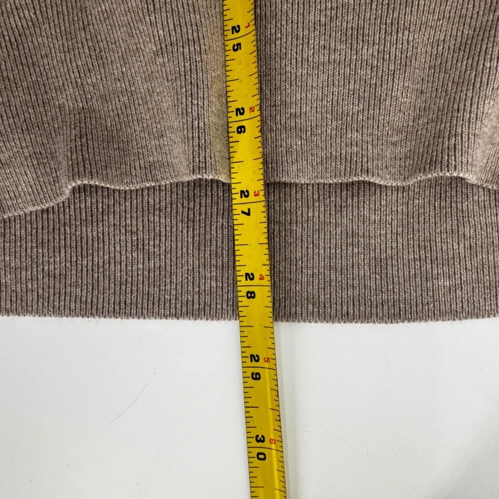 Polo Ralph Lauren Mens XL Pima Cotton V-Neck Sweater Tan Heather NWT